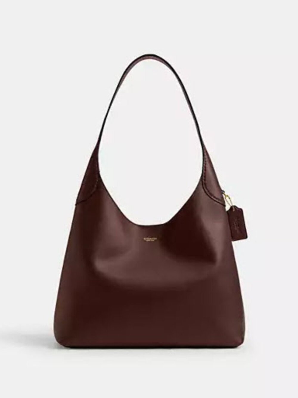 NWT Coach Brooklyn 34 Maple Shoulder Bag